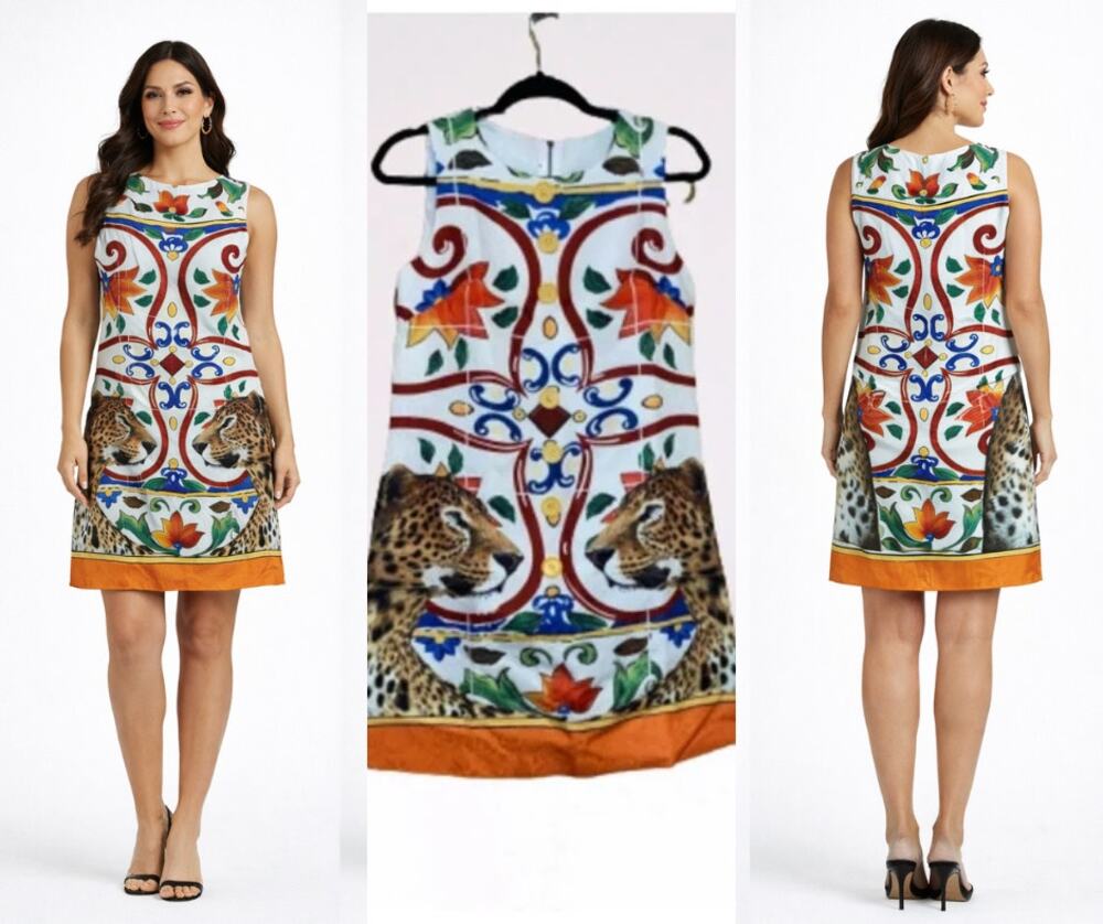 Sunday Leopard Print Dress